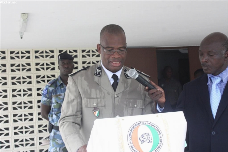 Insécurité et tueries en cascade : Le Cecos veut nettoyer Abobo. Le Commissaire Robé Joachim: 